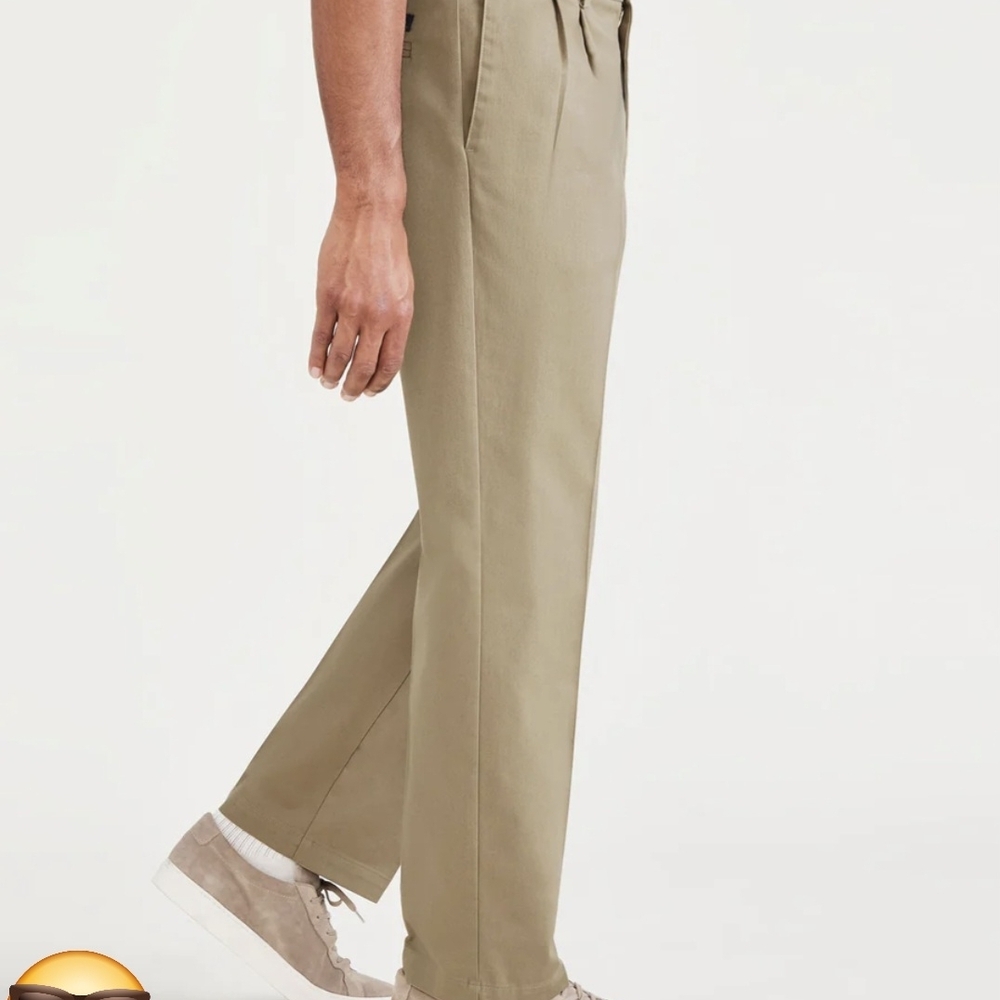 Dockers Men's Khaki Classic Fit Dress Pants-36